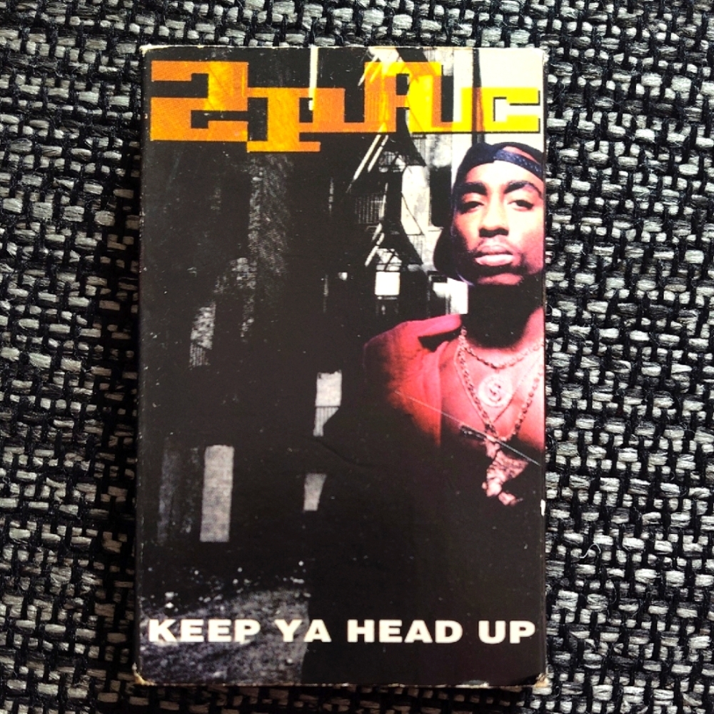 1995 2Pac Keep Ya Head Up Single Cassette Tape